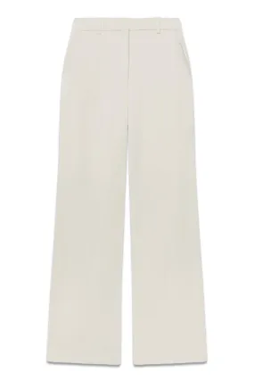 Atelier Cream Italian Wide Leg Trousers