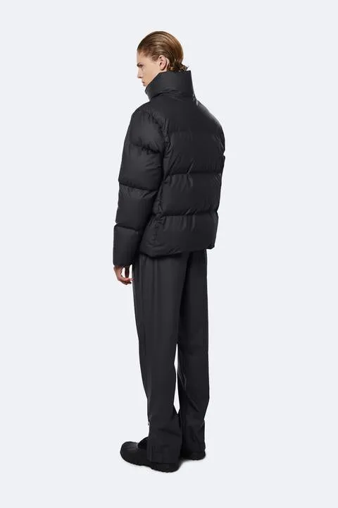 Boxy Puffer Jacket - Black