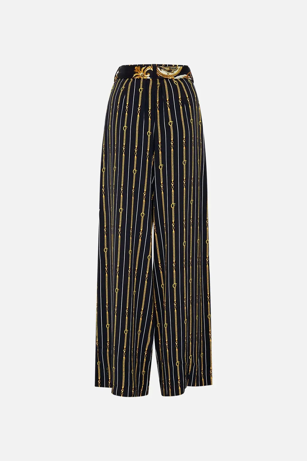 CAMILLA COAST TO COAST SCARF BELT WIDE LEG PANT