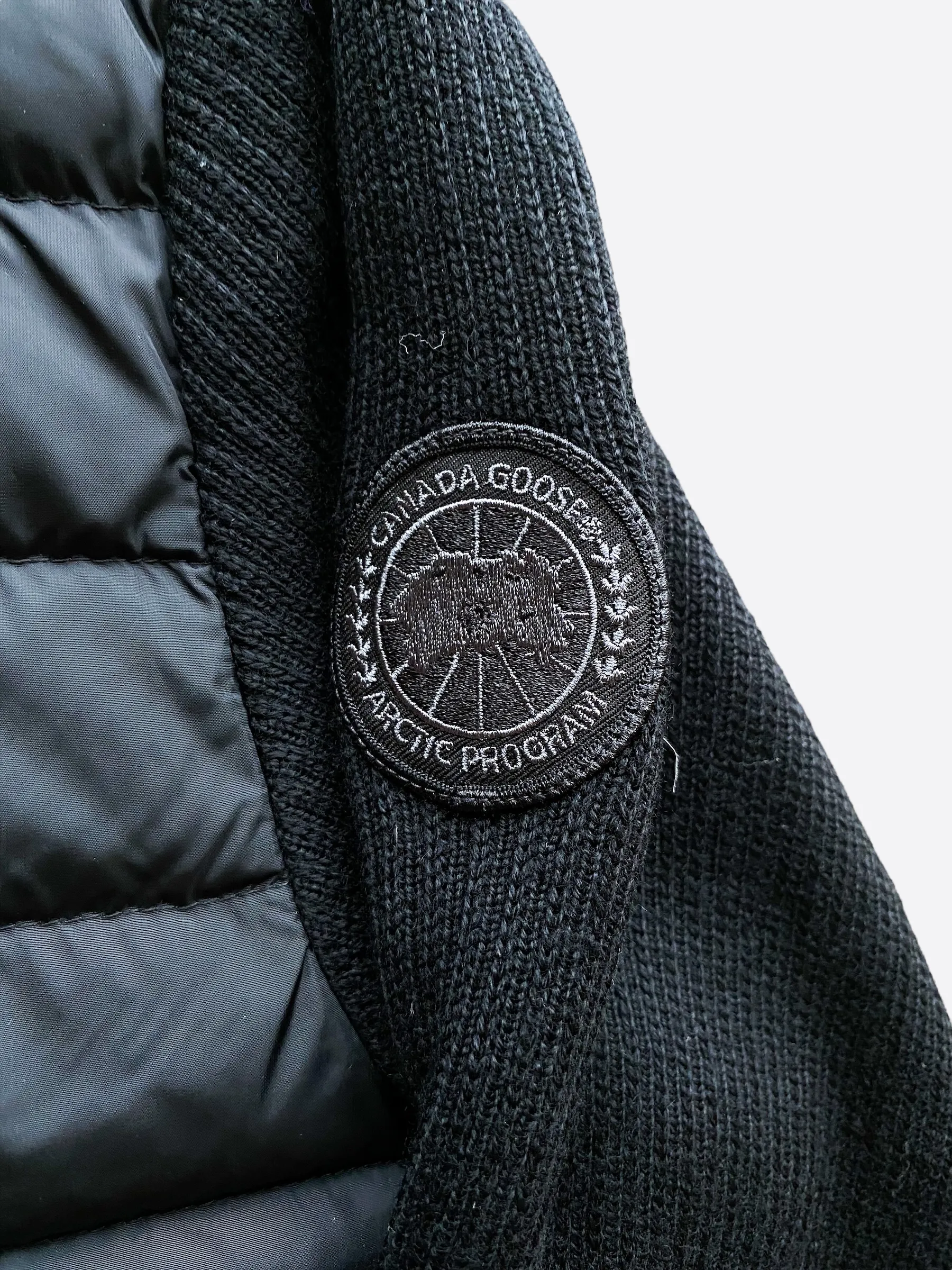 Canada Goose Black Hybridge Knit Black Label Men's Jacket