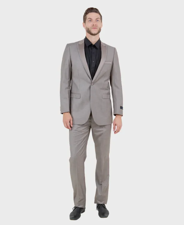 Champagne Prom Slim Fit Tuxedo