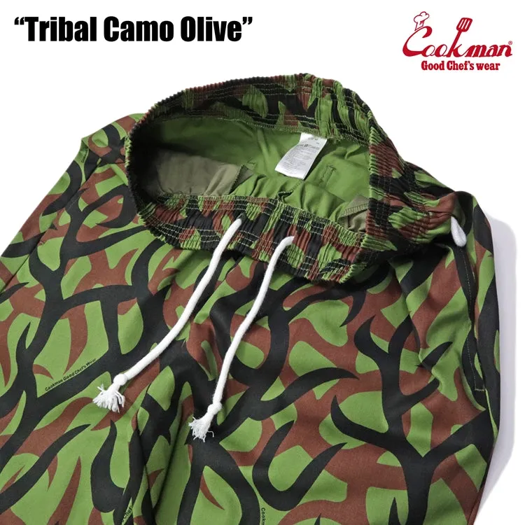 Cookman Chef Short Pants - Tribal Camo : Olive