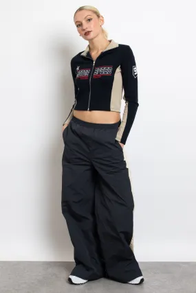 Daisy Street Tracksuit Wide Leg Joggers