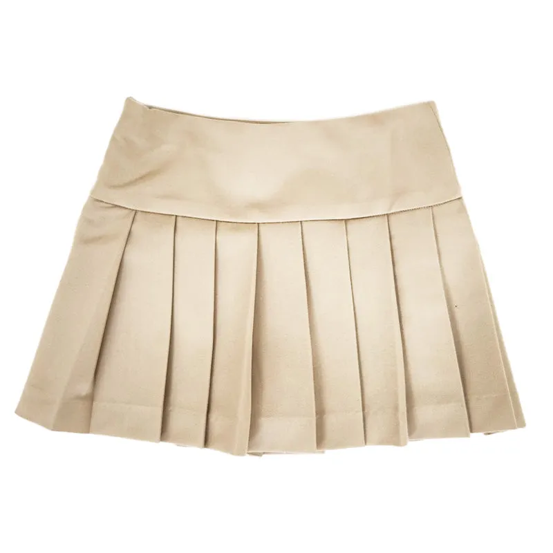 Girl Pleated Skorts - Khaki - SG2312114A