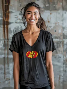 JELLY BELLY OVERSIZED TEE - BLACK