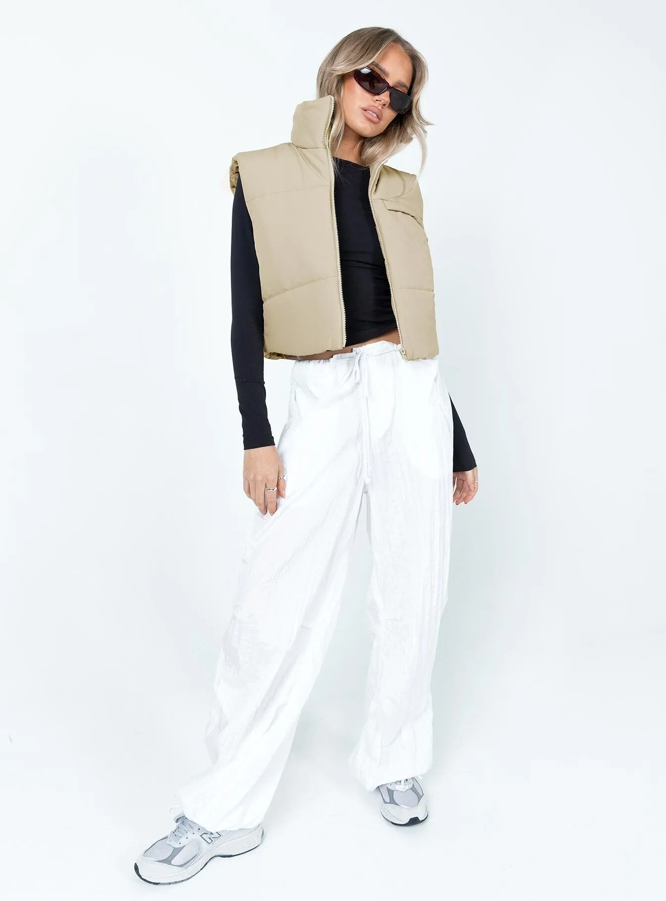 Kirby Puffer Vest Cream