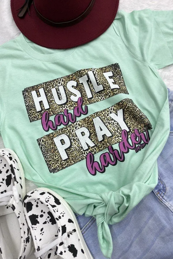 LBL HUSTLE HARD PRAY HARDER - MINT