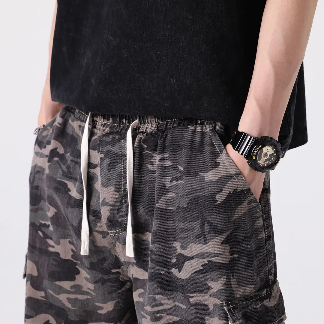 Moto Camo Shorts