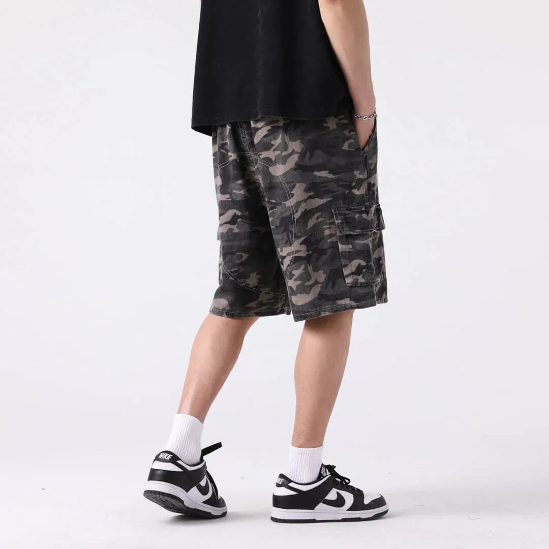 Moto Camo Shorts