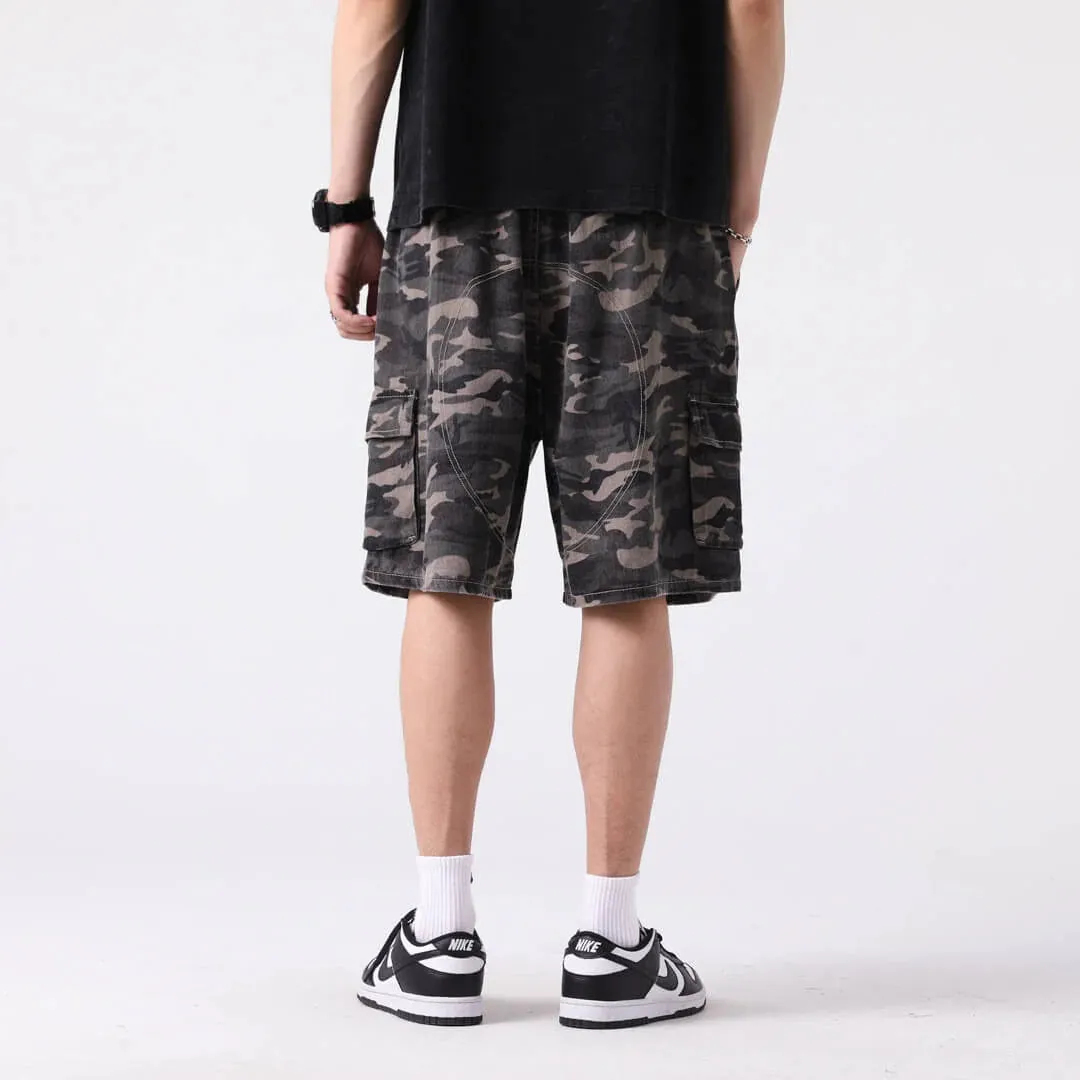 Moto Camo Shorts