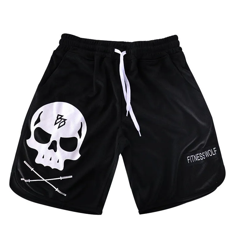 Muscle Boy Fitness Brother Shorts Men's Summer Plus Size Quick-Drying Sports Pants