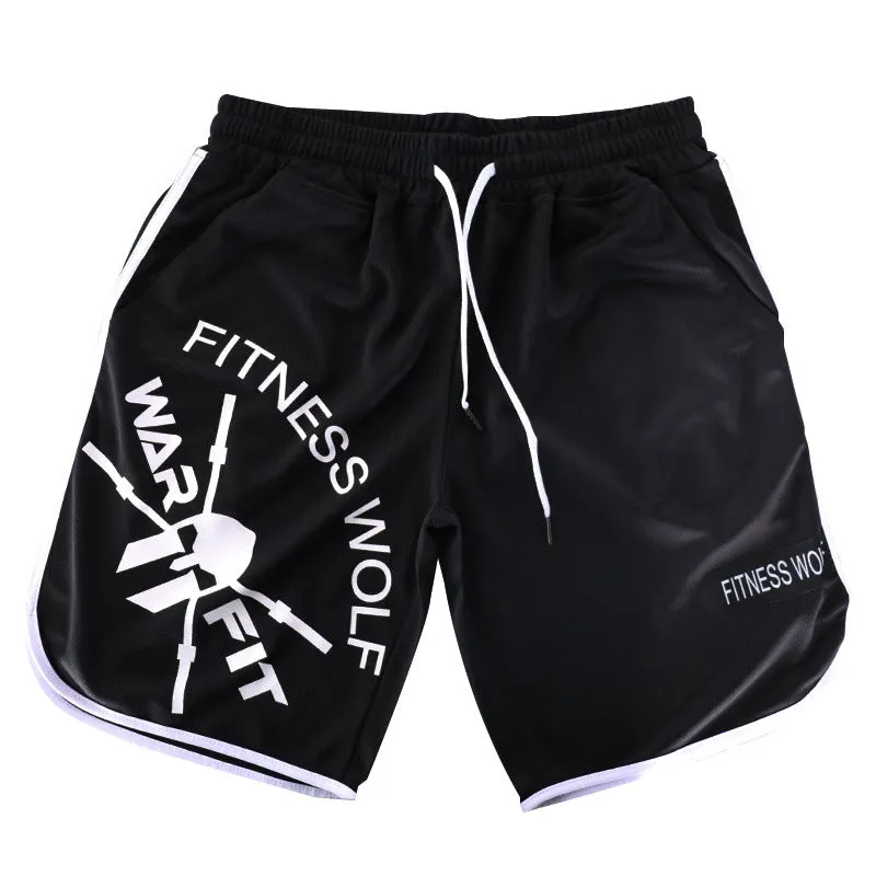 Muscle Boy Fitness Brother Shorts Men's Summer Plus Size Quick-Drying Sports Pants