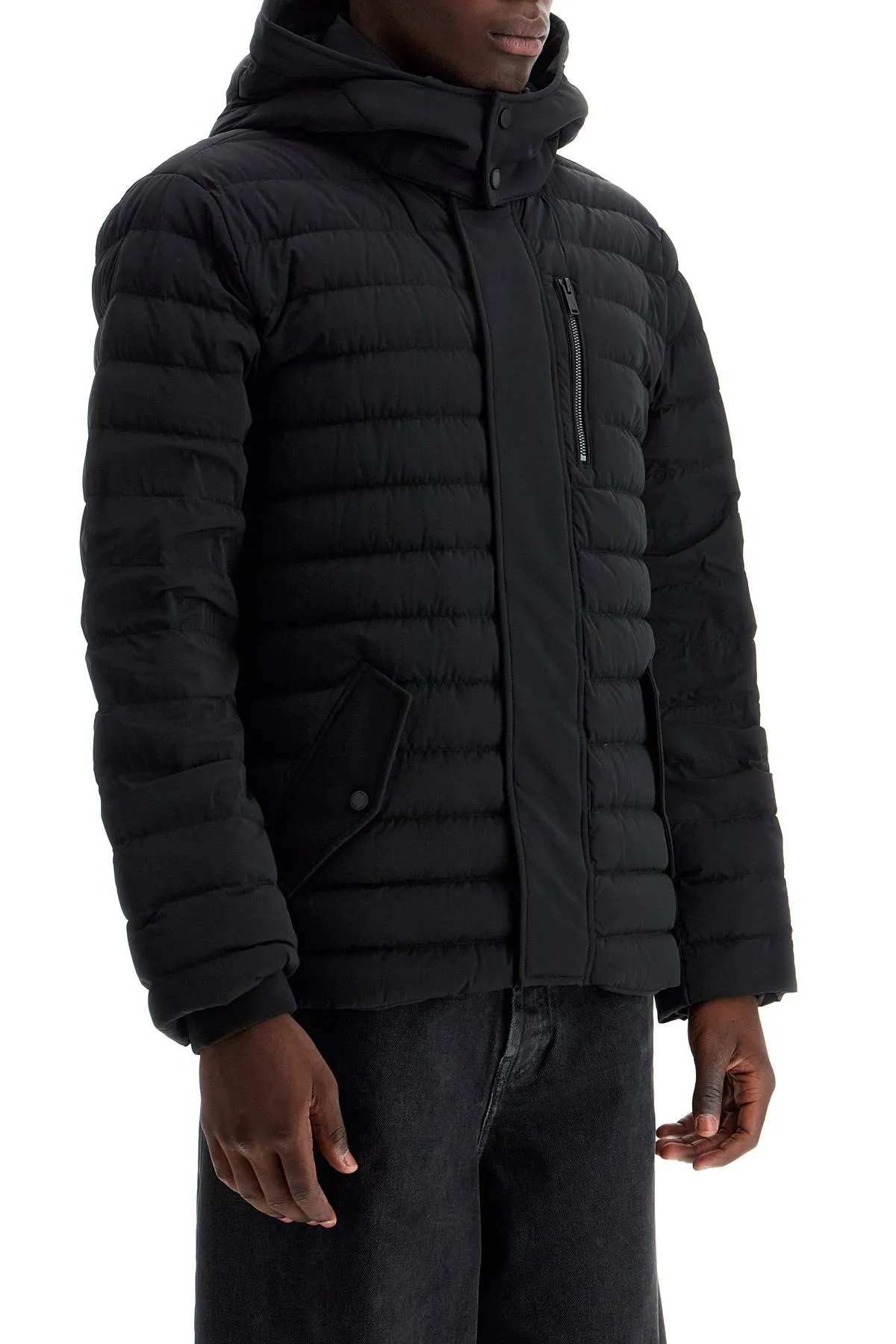 "greystone active flex down jacket