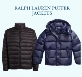 Ralph lauren puffer jackets 50 pieces