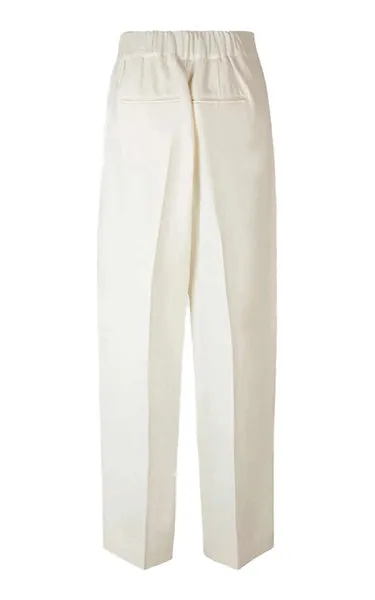 Second Female Lino Trousers Antique White